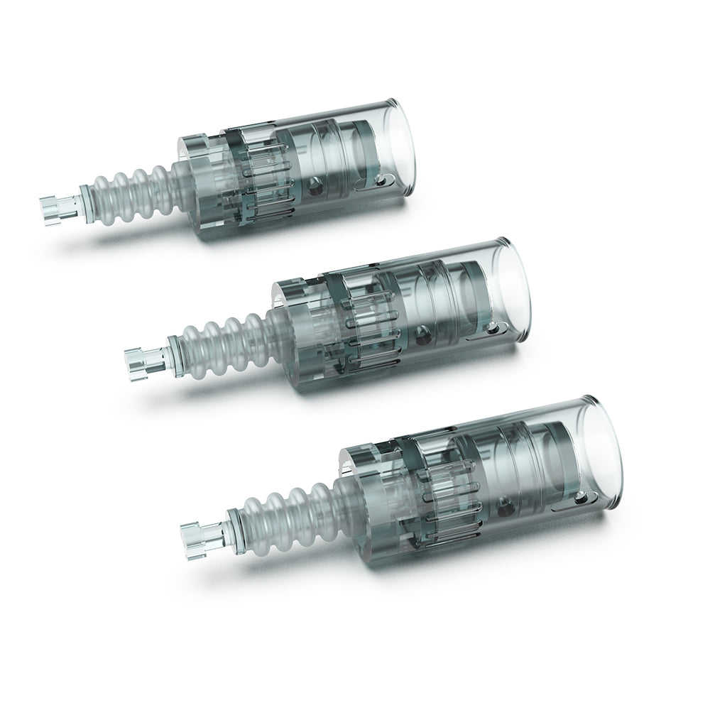 Ba đầu kim thay thế Dr. Pen M8 và M7s nhìn từ bên cạnh